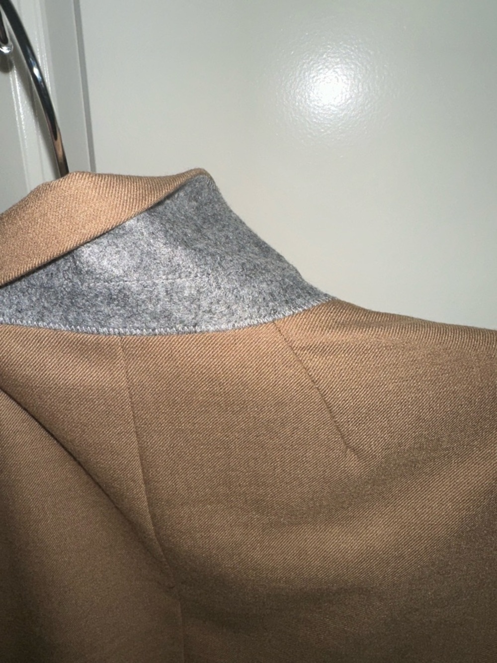 J. Crew Ladies Camel colored Two-Button Wool Blend Blazer size 6 - Picture 7 of 7
